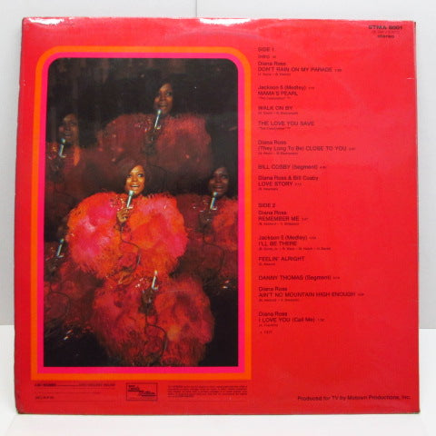 O.S.T. (ダイアナ・ロス、ジャクソン5参加TVショーサントラ) - Diana ! (UK 初回「 All Rights〜リム・ラベ」オリジナル LP/表面コーティング見開きジャケ)