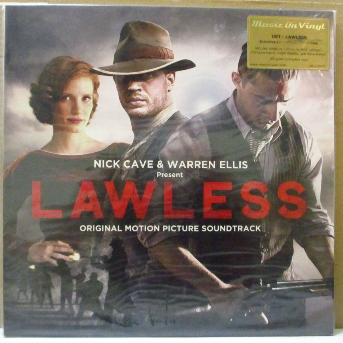 NICK CAVE / WARREN ELLIS (ニック・ケイヴ / ウォーレン・エリス) - (O.S.T.) Lawless (EU Limited 180g Red Vinyl LP/Numbered CVR)