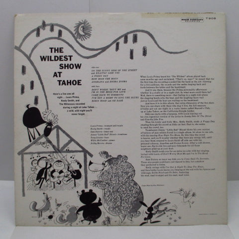 LOUIS PRIMA & KEELY SMITH - (ルイ・プリマ & ケリー・スミス) The Wildest Show At Tahoe (US 2nd Press Mono LP)
