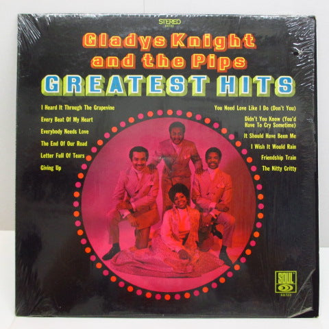 GLADYS KNIGHT & THE PIPS (グラディス・ナイトとピップス) - Greatest Hits (US Orig.Stereo LP)