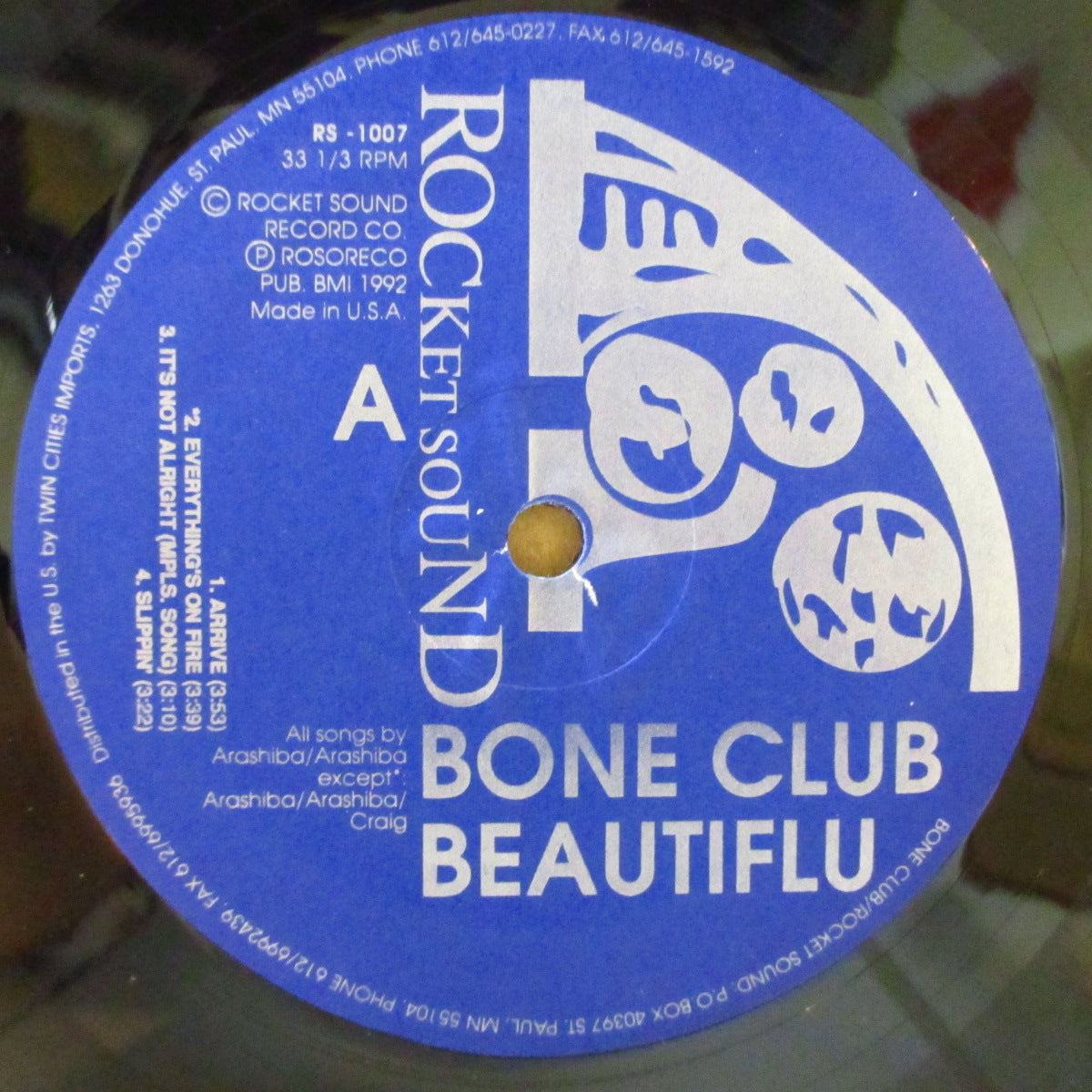 BONECLUB (ボーンクラブ) - Beautiflu EP (US Orig.12")