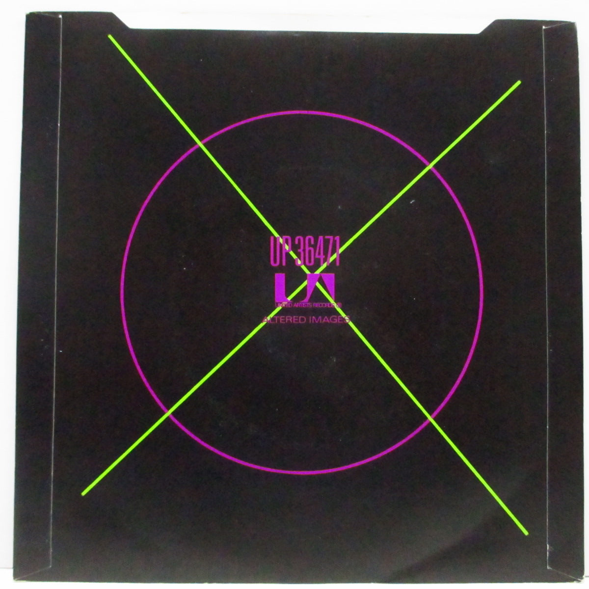 BUZZCOCKS (バズコックス) - Promises / Lipstick (UK オリジナル 「ラウンド・センター」7"+PS)