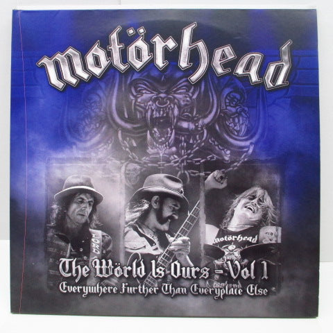 MOTORHEAD (モーターヘッド) - The World Is Ours - Vol .1 Everywhere Further Than  Everyplace Else (EU Orig.2 x LP)