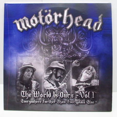 MOTORHEAD - The World Is Ours - Vol .1 Everywhere Further Than Everyplace Else (EU Orig.2 x LP)