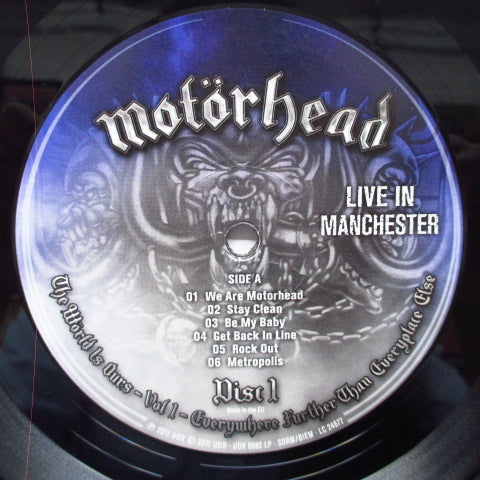 MOTORHEAD (モーターヘッド) - The World Is Ours - Vol .1 Everywhere Further Than Everyplace Else (EU Orig.2 x LP)