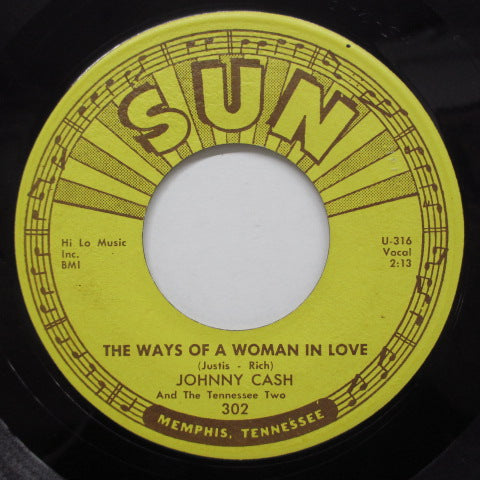 JOHNNY CASH - The Ways Of A Woman In Love (US Orig)