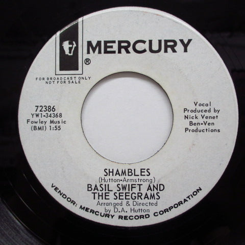 BASIL SWIFT AND THE SEEGRAMS - Farmer's Daughter (US:PROMO)