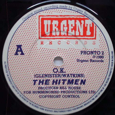 HITMEN, THE (ヒットメンUK)- O.K. (UK Orig.7")