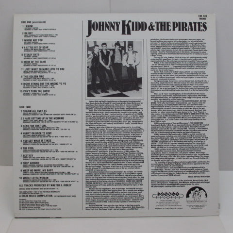 JOHNNY KIDD & THE PIRATES (ジョニー・キッド & ザ・パイレーツ) - Rarities (UK Orig.)