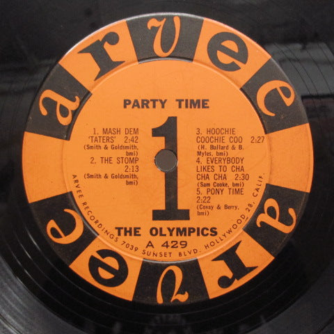OLYMPICS (オリンピックス) - Party Time (US:Orig.)