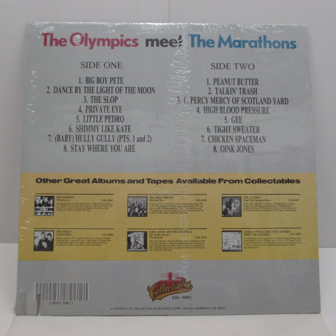 OLYMPICS (オリンピックス) / MARATHONS (マラソンズ) - The Olympics Meet The Marathons (US:Comp.)