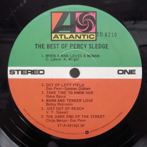 PERCY SLEDGE (パーシー・スレッジ) - The Best Of Percy Sledge (US:70's Re STEREO)