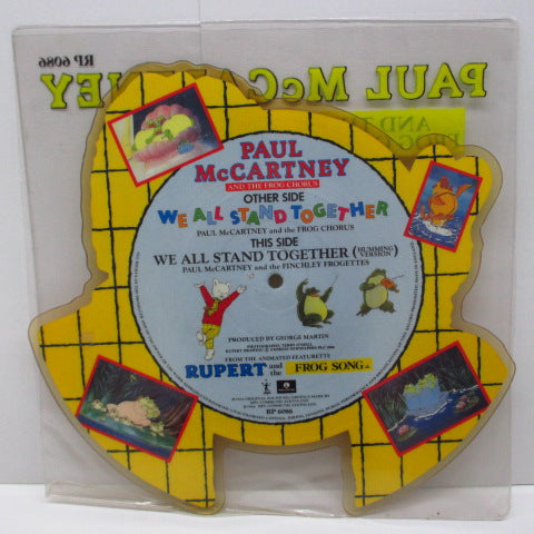 PAUL McCARTNEY (ポール・マッカートニー) - We All Stand Together (UK Ltd.Shaped Picture 7")