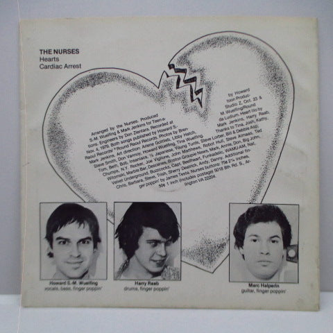 NURSES, THE - Hearts / Cardiac Arrest (US Orig.7")