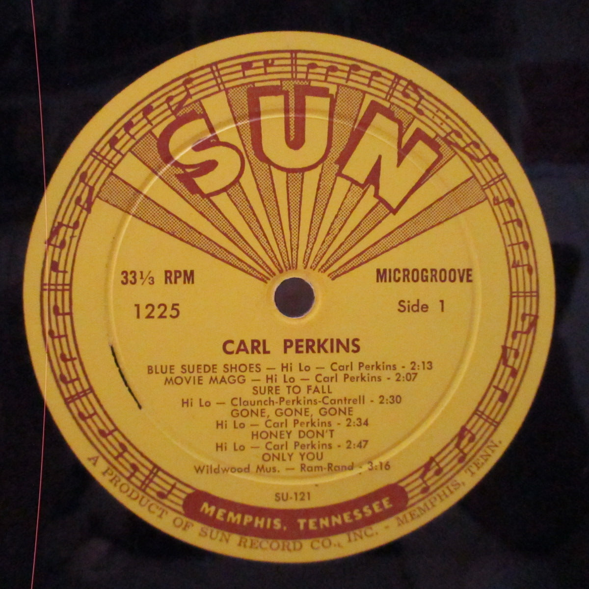 CARL PERKINS (カール・パーキンス) - Dance Album Of Carl Perkins (US Orig.Mono LP)