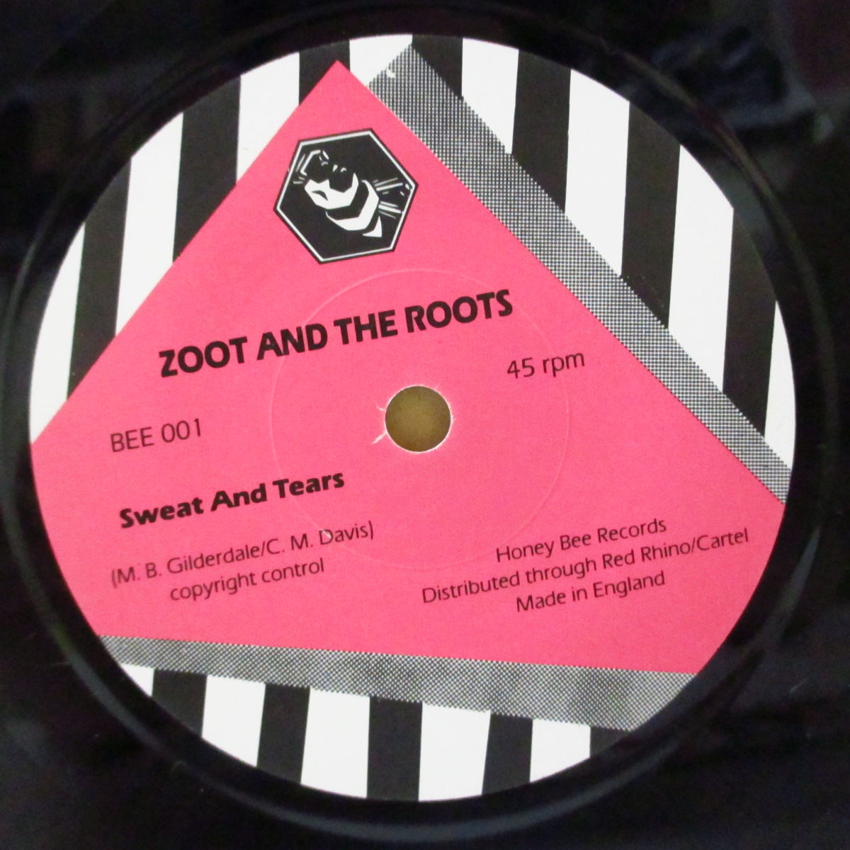 ZOOT AND THE ROOTS (ズート・アンド・ザ・ルーツ) - Sweat And The Tears (UK Orig.7")
