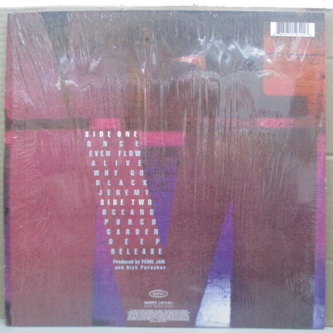 PEARL JAM (パール・ジャム) - Ten (EU 再発180グラム重量 LP)