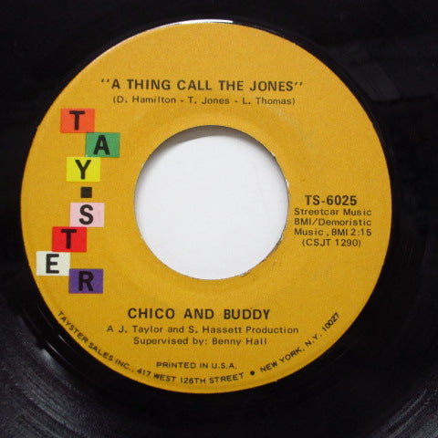 CHICO AND BUDDY-Can You Dig It (Orig)