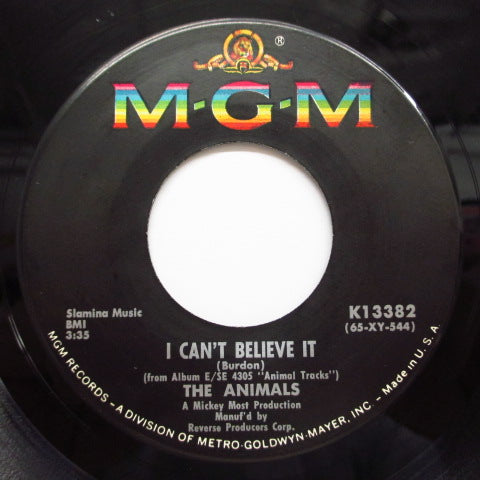 ANIMALS (アニマルズ) - We've Gotta Get Out Of This Place (US オリジナル 7")