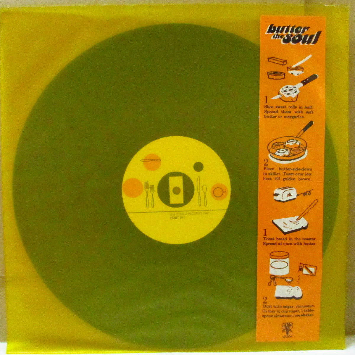 CORNERSHOP (コーナーショップ) - Butter The Soul (UK Orig.1-Sided 12"/Stickered PVC)