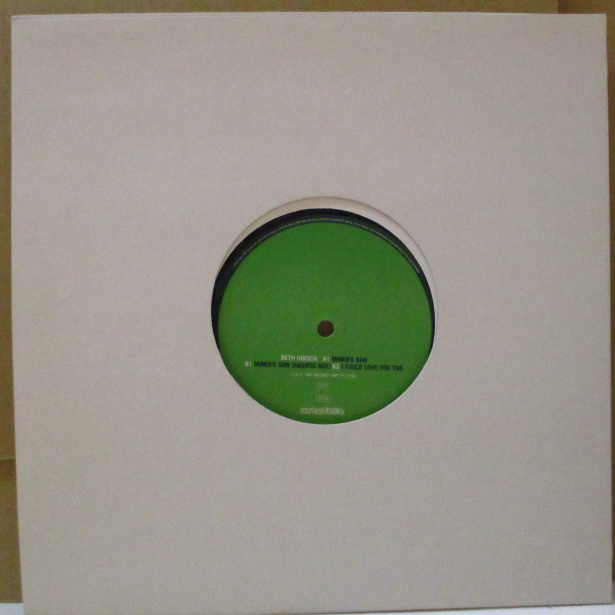 BETH HIRSTH (ベス・ハーシュ) - Miner's Son (France Orig.10"/Die-Cut CVR)