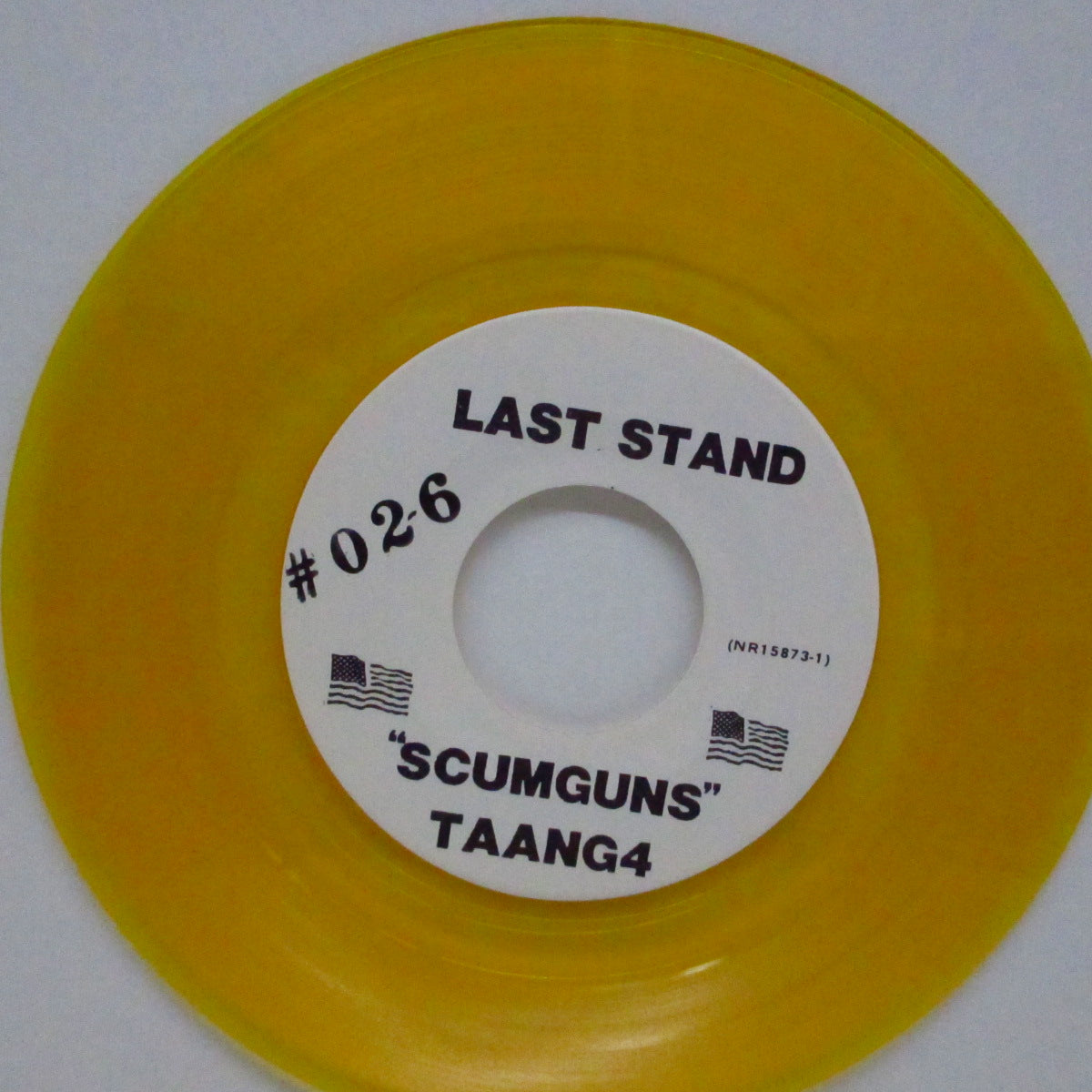 LAST STAND / NOONDAY UNDERGROUND (ラスト・スタンド / ヌーンデイ・アンダーグラウンド) - Scum Guns / Injun Joe (US Ltd.Numbered Yellow Vinyl 7")