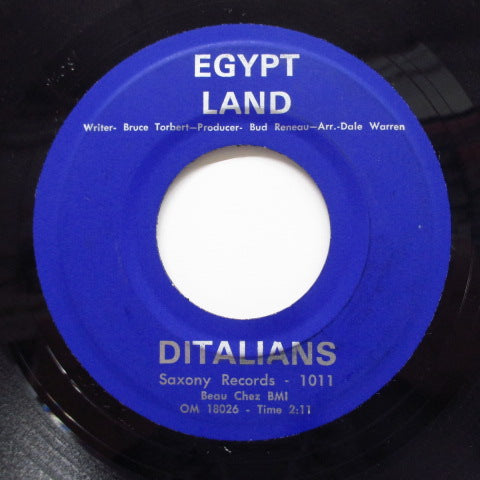 DITALIANS - Philly Dog New Breed / Egypt Land (Orig)