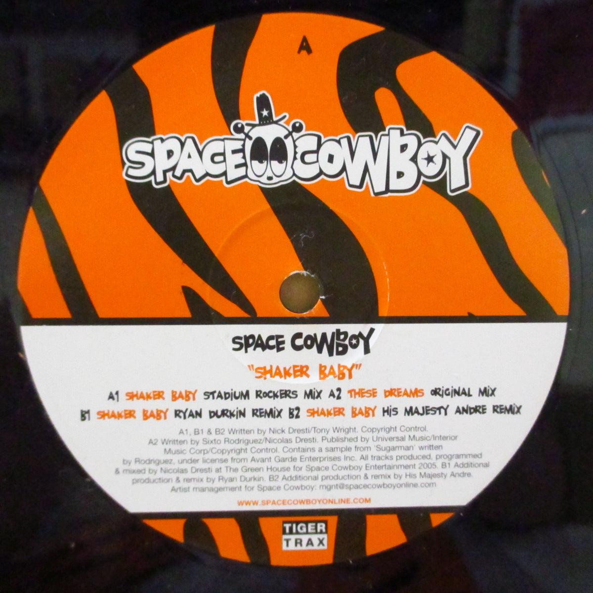 SPACE COWBOY (スペース・カウボーイ) - Shaker Baby (UK 限定リリース 12"/廃盤 New)