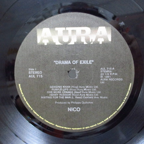 NICO (ニコ) - Drama Of Exile (DUTCH Orig./Color Photo Sleeve)