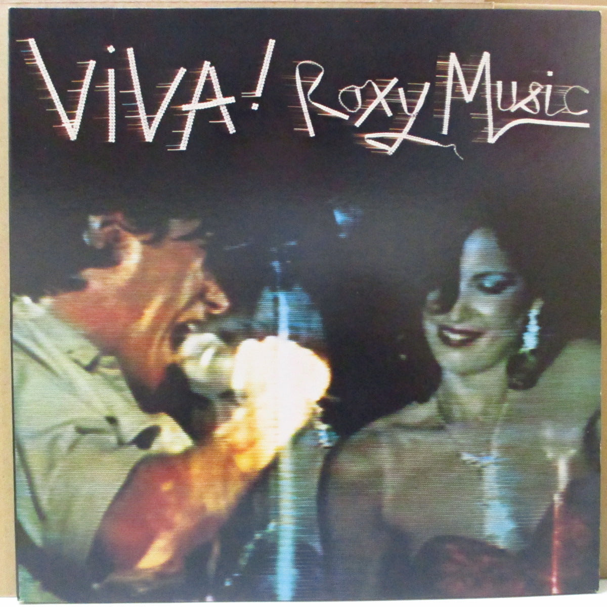 ROXY MUSIC (ロキシー・ミュージック) - Viva! Roxy Music The Live Roxy Music Album (US 80's Reissue LP+Inner/GS)