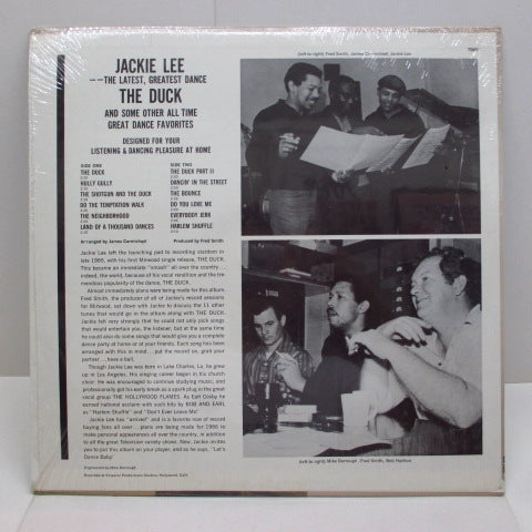 JACKIE LEE (ジャッキー・リー) - The Duck (US Orig.Blue Label Mono LP)
