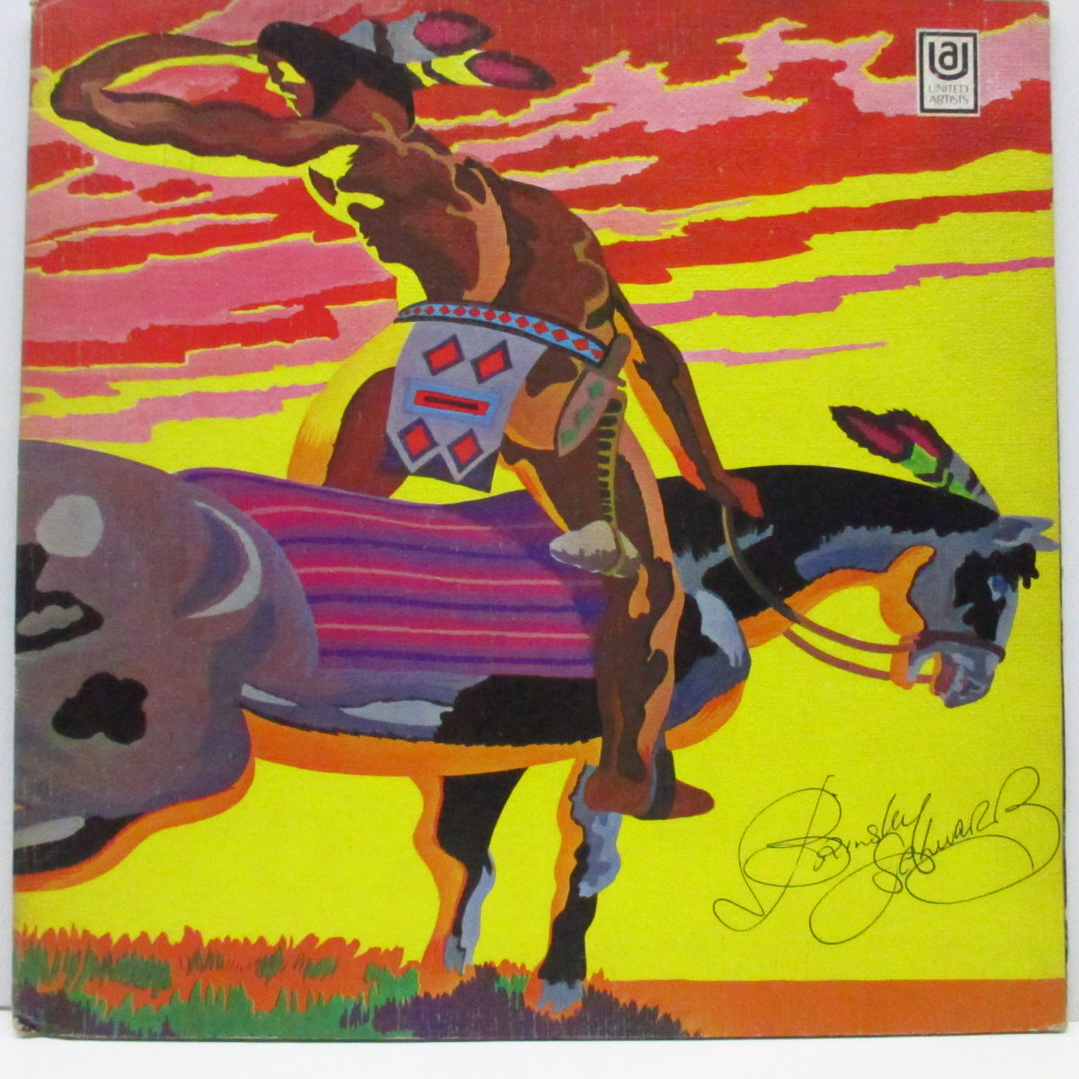 BRINSLEY SCHWARZ (ブリンズリー・シュウォーツ) - Brinsley Schwarz (1st) (UK オリジナル LP/ざら紙見開きジャケ)