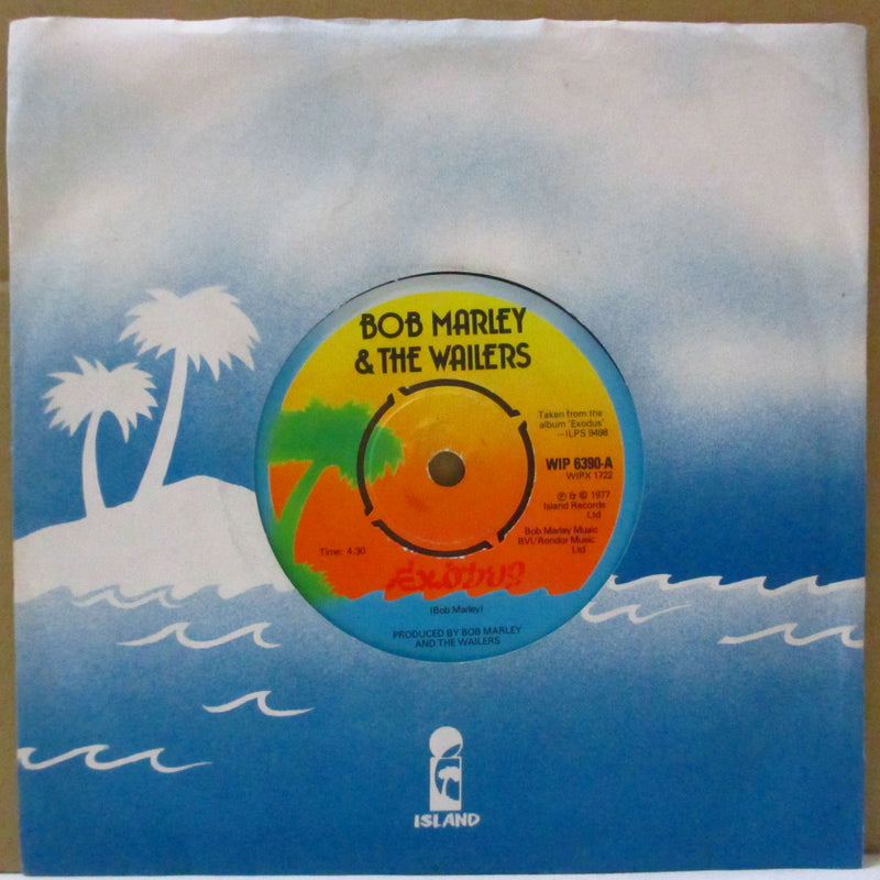 BOB MARLEY & THE WAILERS (ボブ・マーリー&ザ・ウェイラーズ)  - Exodus (UK オリジナル 7"+カンパニースリーブ)