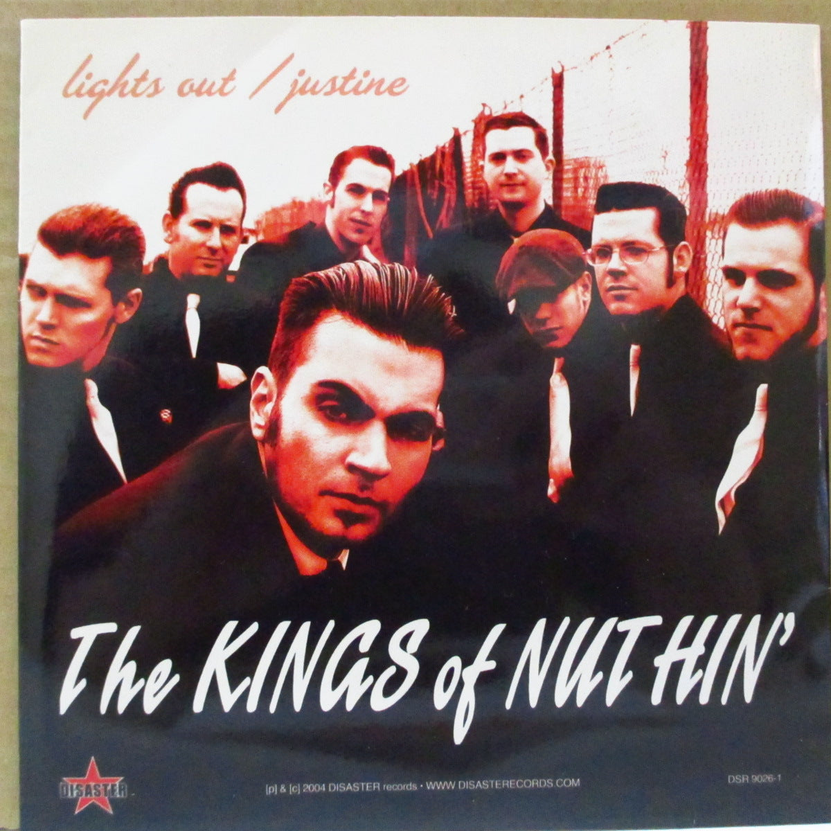 KINGS OF NUTHIN' / THE BRIGGS (キングス・オブ・ナッシン / ザ・ブリッジズ) - S.T. (US 限定クリアオレンジヴァイナル 7")