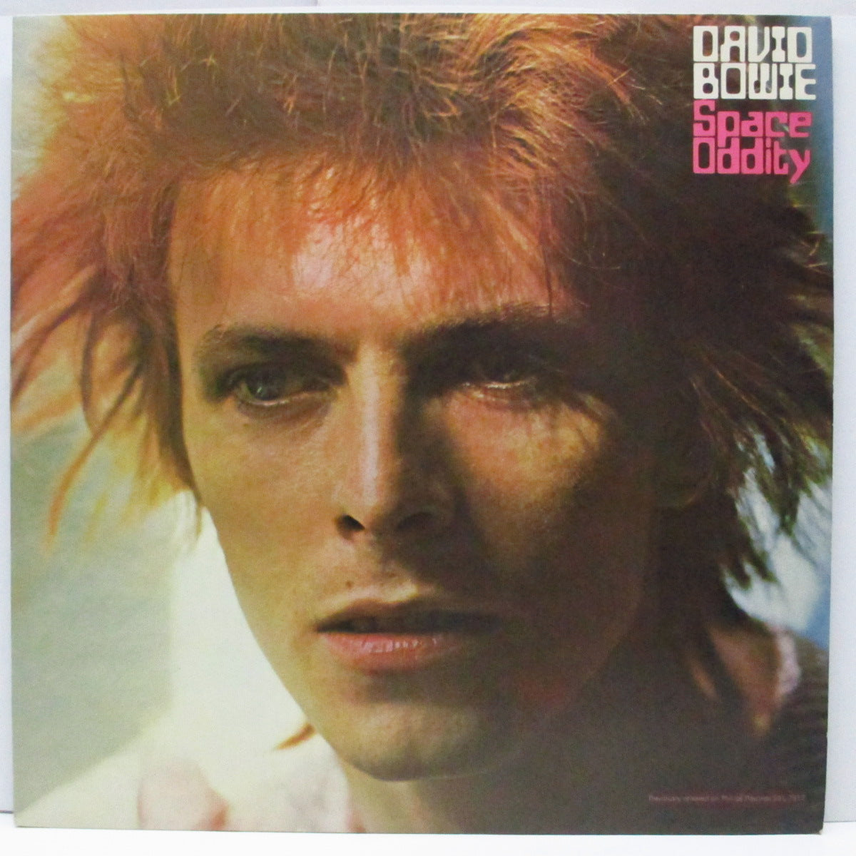 DAVID BOWIE (デヴィッド・ボウイ) - Space Oddity (UK '72 初回再発オレンジラベ LP+インナー/ポスター欠)