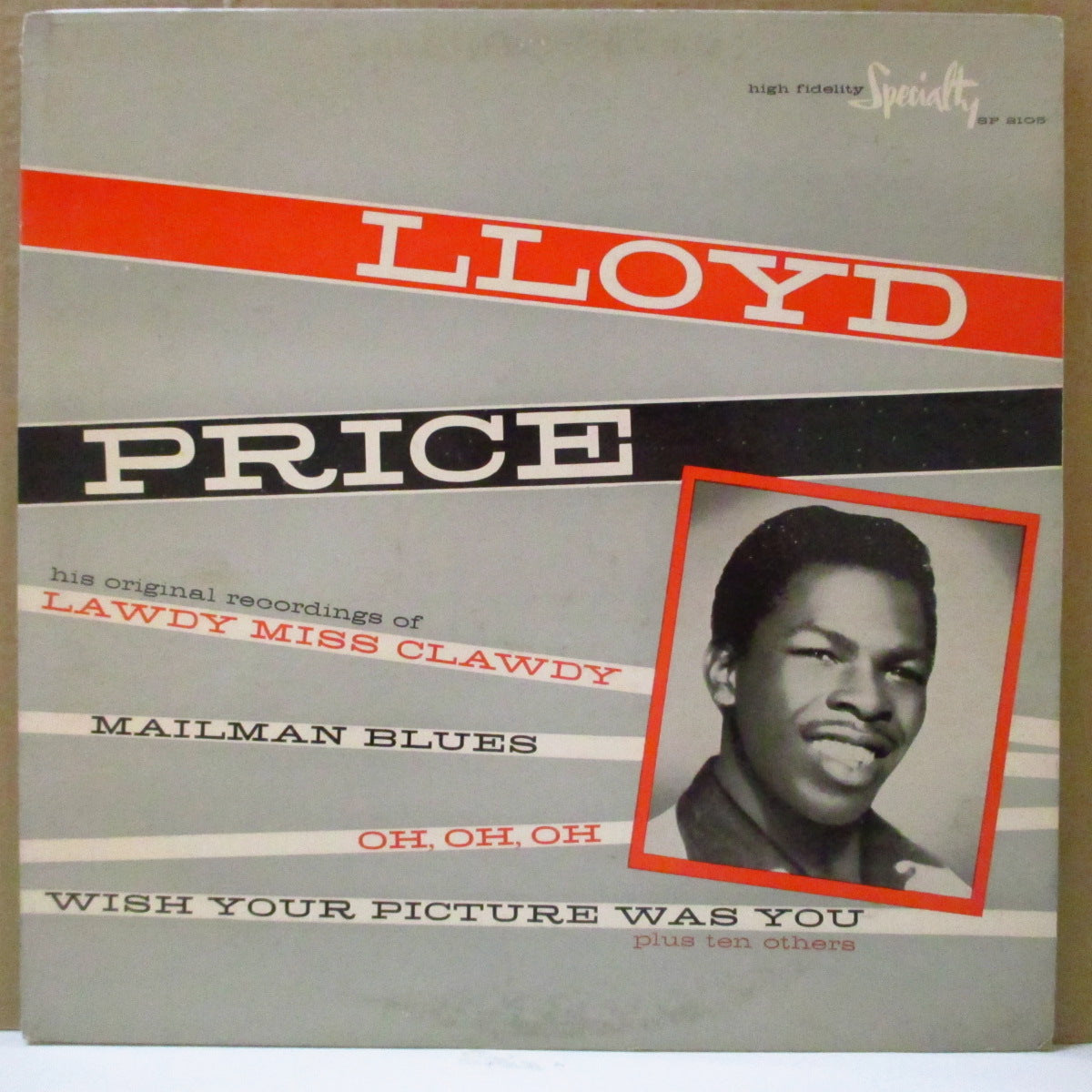 LLOYD PRICE (ロイド・プライス) - Lloyd Price (1st) (US 60's Reissue Stereo LP)