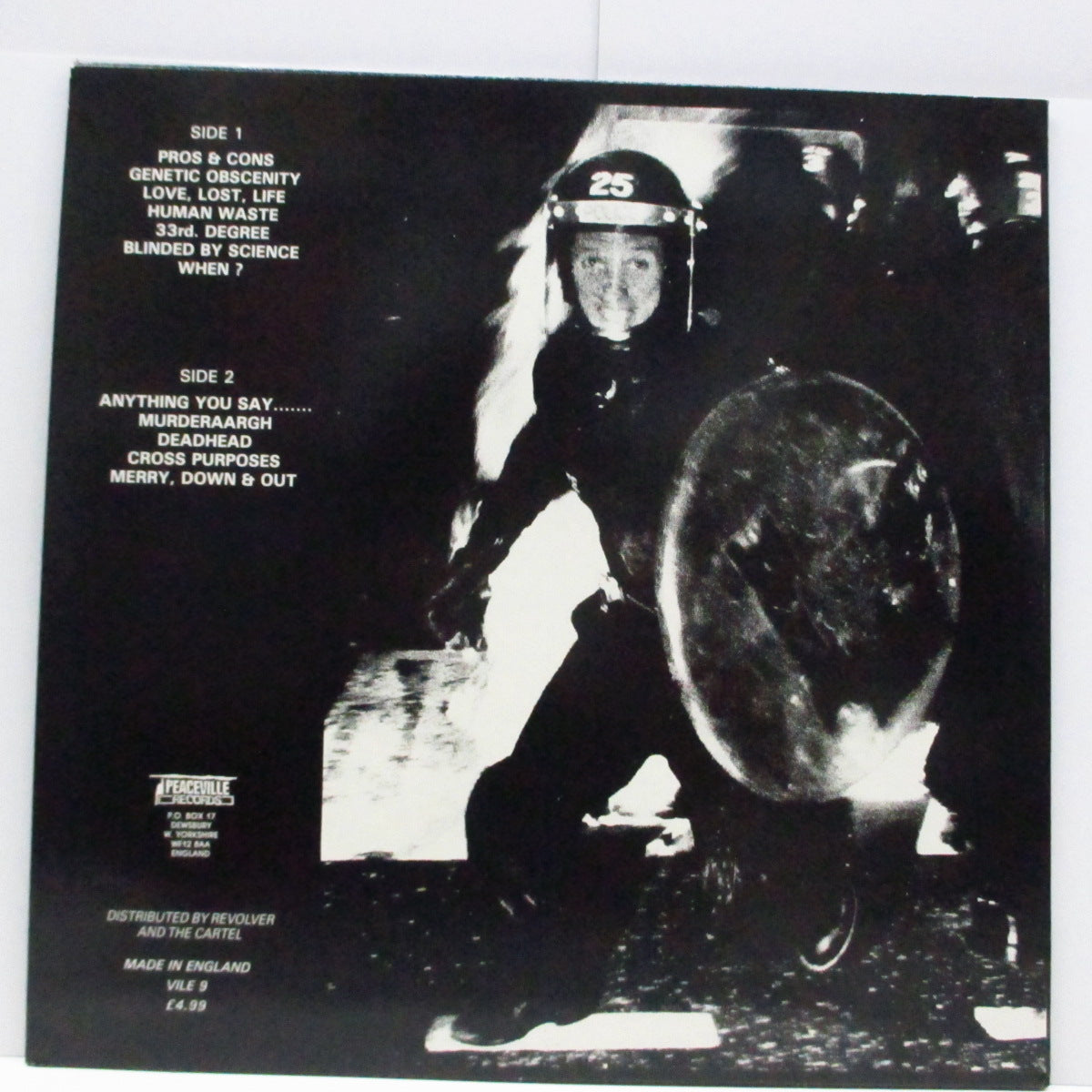 INSURRECTION (インサレクション) - S.T. (UK Orig.Black Lbl.LP+Inner)