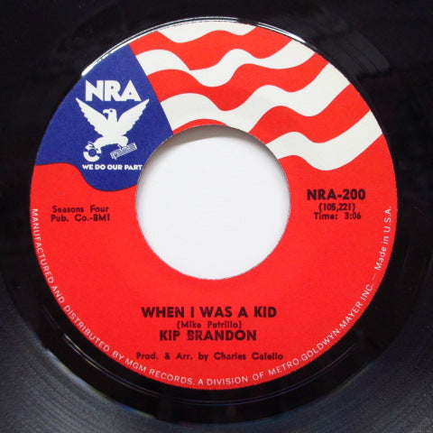 KIP BRANDON - When I Was A Kid