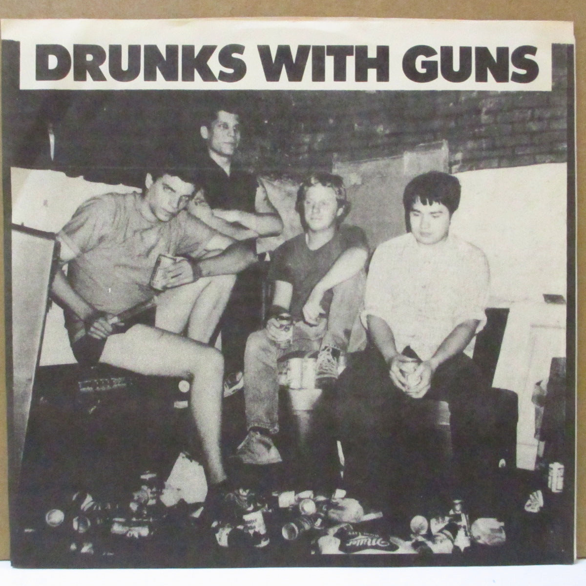 DRUNKS WITH GUNS (ドランクス・ウィズ・ガンズ) - Punched In The Head +2 (US 500 Ltd RE 7")