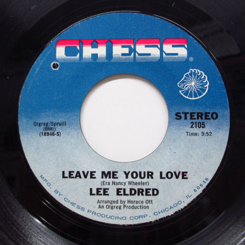 LEE ELDRED - Recoupe / Leave Me Your Love