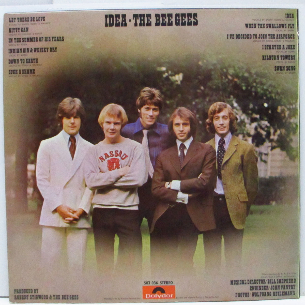BEE GEES (ビージーズ) - Idea (UK オリジナル「ステレオ」LP/CS)