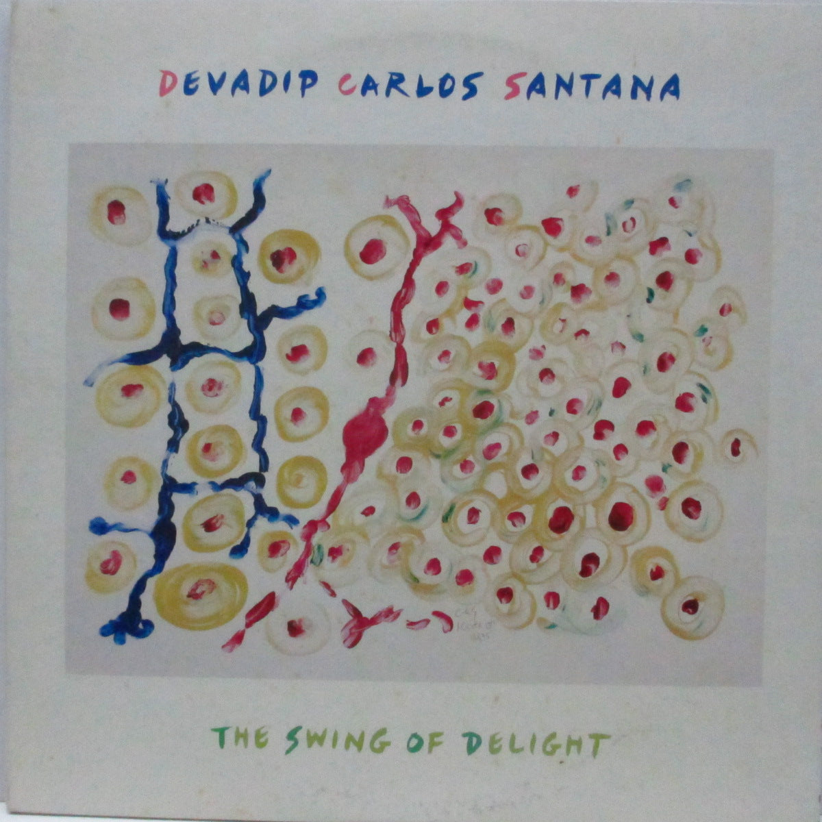 CARLOS SANTANA (DEVADIP CARLOS SANTANA) (サンタナ) - The Swing Of Delight  (Japan Orig.2xLP/GS)