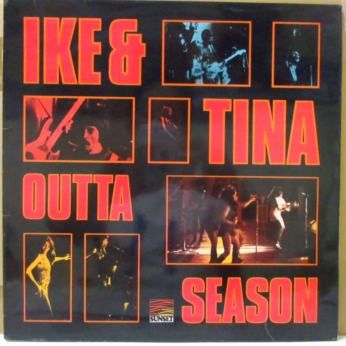 IKE & TINA TURNER (アイク&ティナ・ターナー) - Outta Season (UK 60's サンセット社再発ステレオ LP)