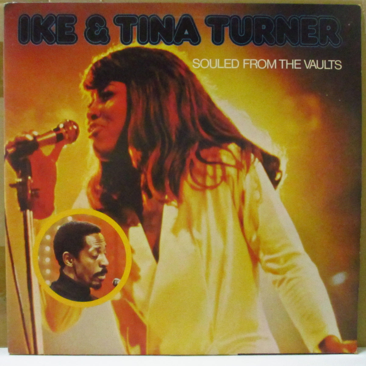 IKE & TINA TURNER (アイク&ティナ・ターナー) - Souled From The Vaults (UK '69 Orig.オリジナル「紫ラベ」12曲入りステレオ LP/表面コーティングジャケ)