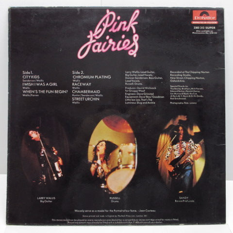 PINK FAIRIES (ピンク・フェアリーズ) - Kings Of Oblivion (UK:Orig.+Big Poster!)