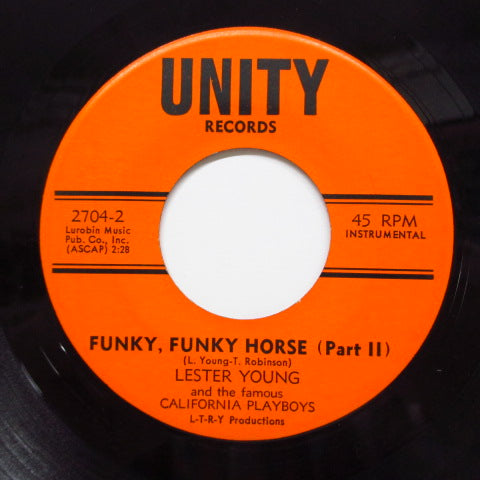 LESTER YOUNG - Funky, Funky Horse (Part 1 & 2)