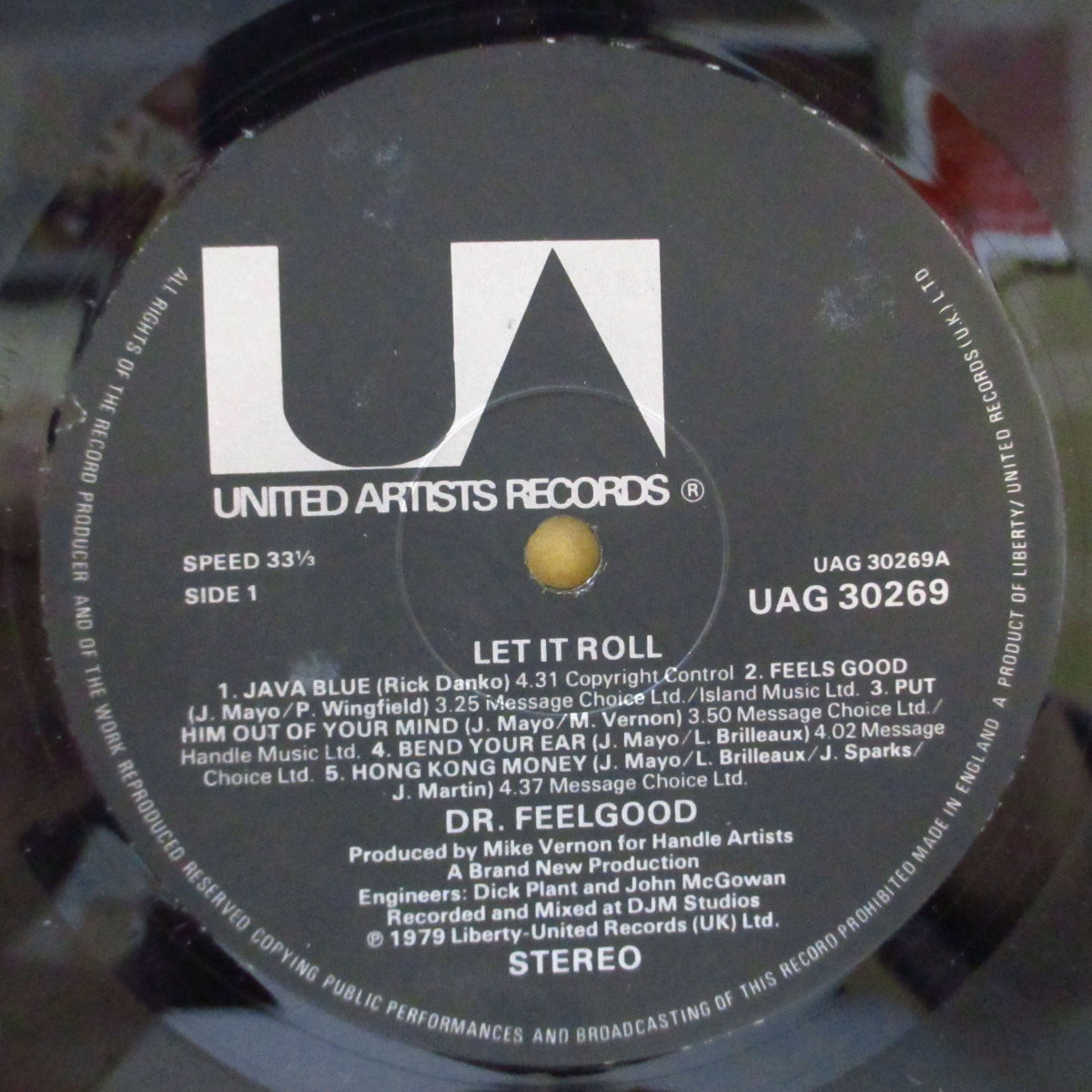 DR.FEELGOOD (ドクター・フィールグッド) - Let It Roll (UK オリジナル LP/ノーマル光沢ジャケ)