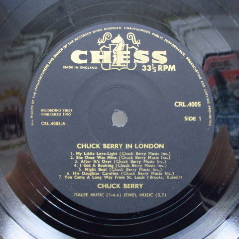 CHUCK BERRY (チャック・ベリー) - Chuck Berry In London (UK Orig.Mono/CFS)
