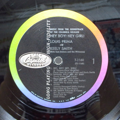 LOUIS PRIMA & KEELY SMITH - (ルイ・プリマ & ケリー・スミス)- Hey Boy! Hey Girl! (US Orig.Mono LP))