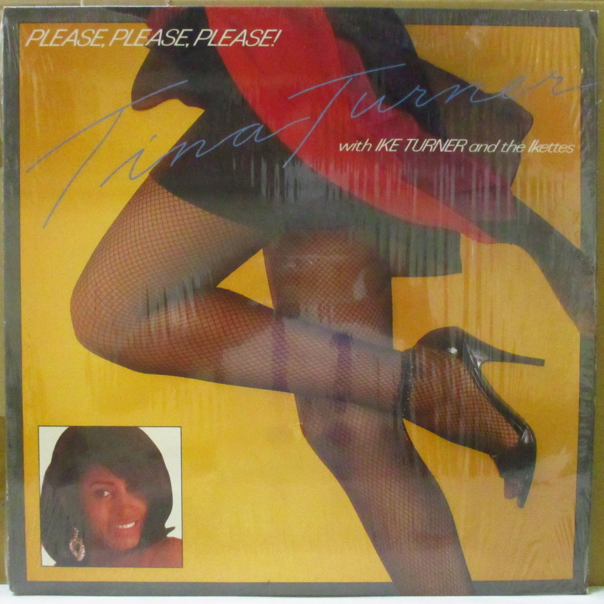 TINA TURNER with Ike Turner and The Ikettes (ティナ・ターナー ウィズ・アイク・ターナー& アイケッツ) - Please, Please, Please ! (US '84 再発 LP)